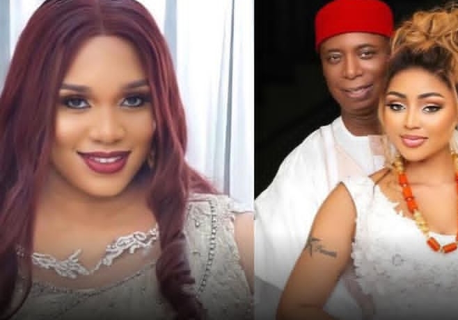 Sandra Iheuwa l,Regina Daniels, Ned Nwoko domestic violence