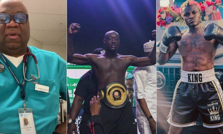 Portable and Carter Efe boxing match 