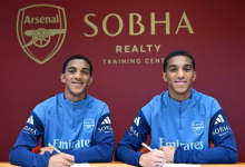 Future Arsenal twins Edwin and Holger will be training with the Gunners over the coming days.