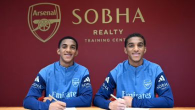 Future Arsenal twins Edwin and Holger will be training with the Gunners over the coming days.