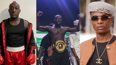 Cater Efe challenges Wizkid to boxing showdown