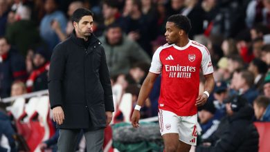 Arsenal handed major blow as Mikel Arteta reveals Jurrien Timber could miss rest of the season
