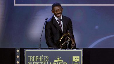 Ousmane Dembele beats Vitinha & Mason Greenwood to Ligue 1 Player of the Year award despite poor starting.
