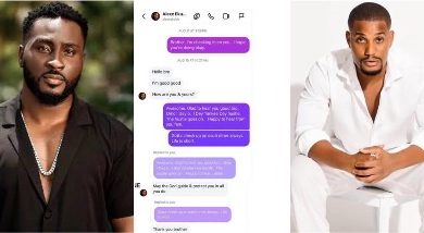 You didn’t say much, but that moment means even more now” – Old chat between Pere and Alex Ekubo goes viral