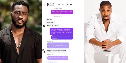 You didn’t say much, but that moment means even more now” – Old chat between Pere and Alex Ekubo goes viral

 