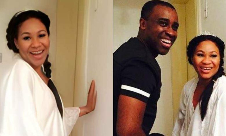 Sandra ex-wife of Frank Edoho calls him out over alleged affair, spills shocking details