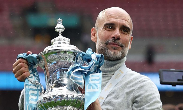 Pep Guardiola lift FA Cup final win, reports he could quit Premier League giants