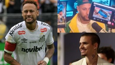 Neymar reveals Brazil jacket gift from Sir David Beckham's son Romeo