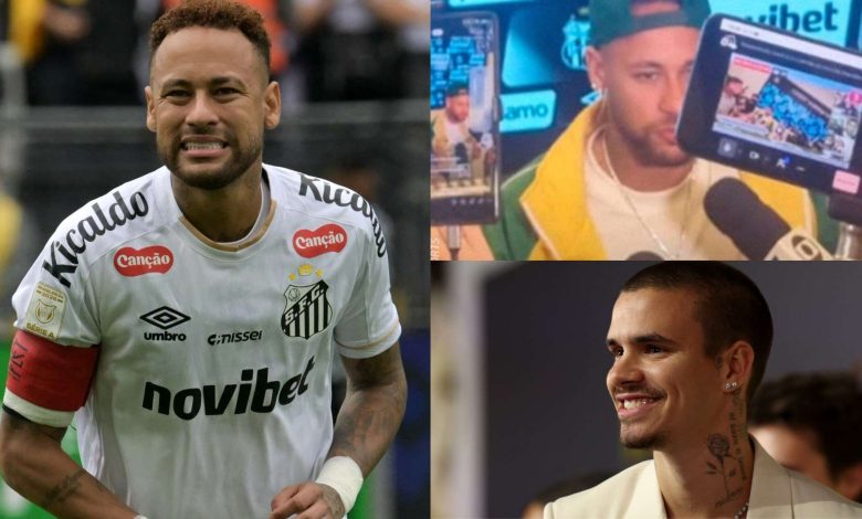 Neymar reveals Brazil jacket gift from Sir David Beckham's son Romeo
