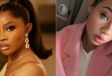Toke Makinwa blasts Sandra Edoho after being mentioned in leaked audio — See Comments