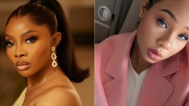Toke Makinwa blasts Sandra Edoho after being mentioned in leaked audio — See Comments