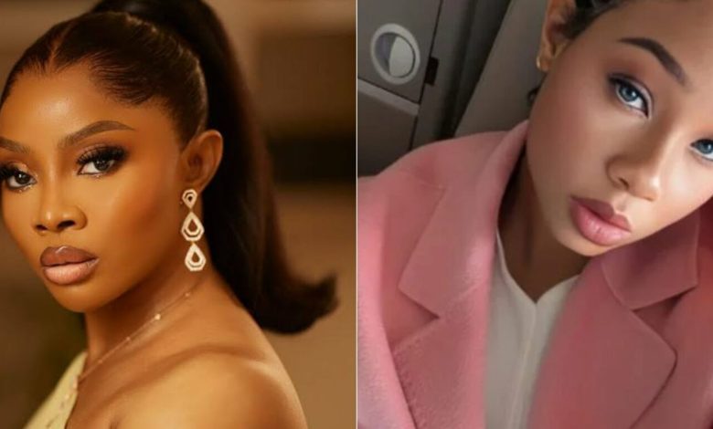 Toke Makinwa blasts Sandra Edoho after being mentioned in leaked audio — See Comments