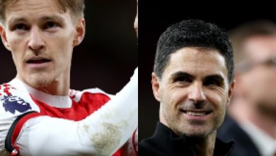 What Odegaard & Arteta told the fans at the Emirates post Burnley