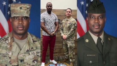 Joseph Momodu officially joins U.S. Army, dedicates achievement to late father