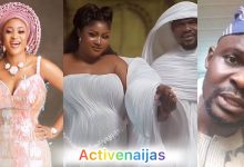 Actor Baba ijesha and Wife “CEO Luminee couture” welcome Baby Boy — Watch