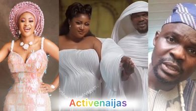 Actor Baba ijesha and Wife “CEO Luminee couture” welcome Baby Boy — Watch