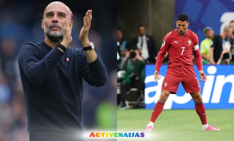 What impress me most isn’t  the goal, it’s the mentality.— Says Pep Guardiola to Cristiano Ronaldo