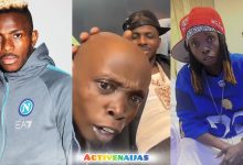 Victor Osimhen jokingly slap kolu on his head —Watch