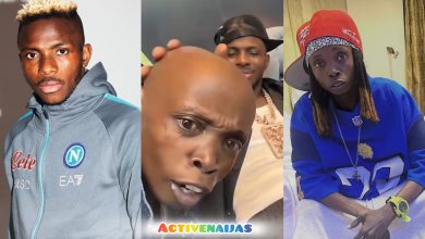 Victor Osimhen jokingly slap kolu on his head —Watch