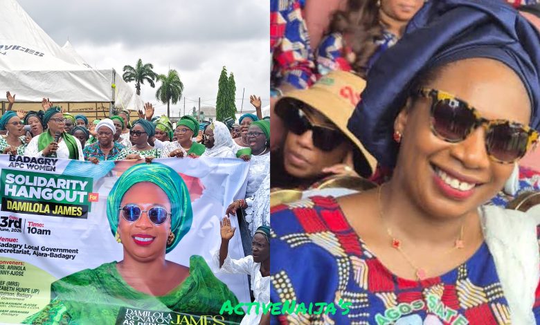 Badagry Women Pledge full support at the Rally group hold for Damilola Sonayon-James 