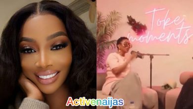 Toke Makinwa :Why I stopped buying gifts for men – Watch