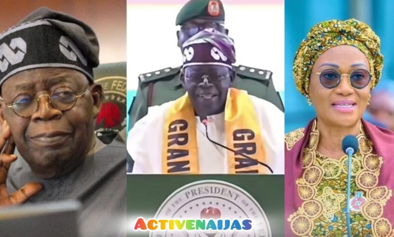 My Dear Wife,First Lady ,Iya Alakara “President Bola Ahmed Tinubu” says jokingly,— Watch