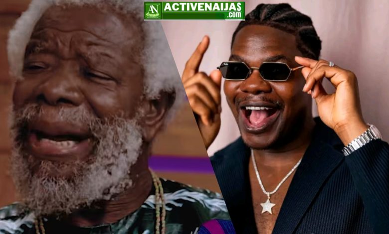 Veteran actor, Pa Peter Fatomilola opens up on unexpected amount received from Mr Macaroni after set — Watch